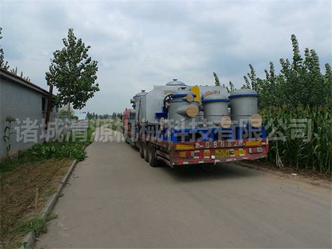 发往四川泸州造纸制浆整套设备